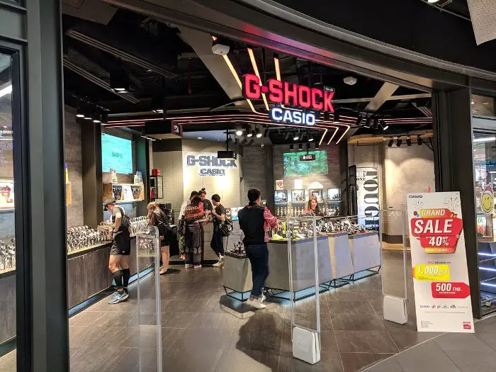 g shock store in trinoma