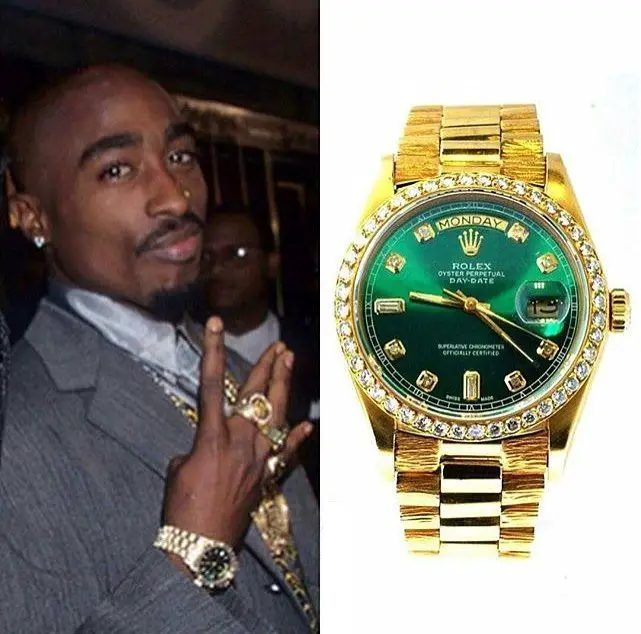 What watch did Tupac Shakur wear? - Almost On Time