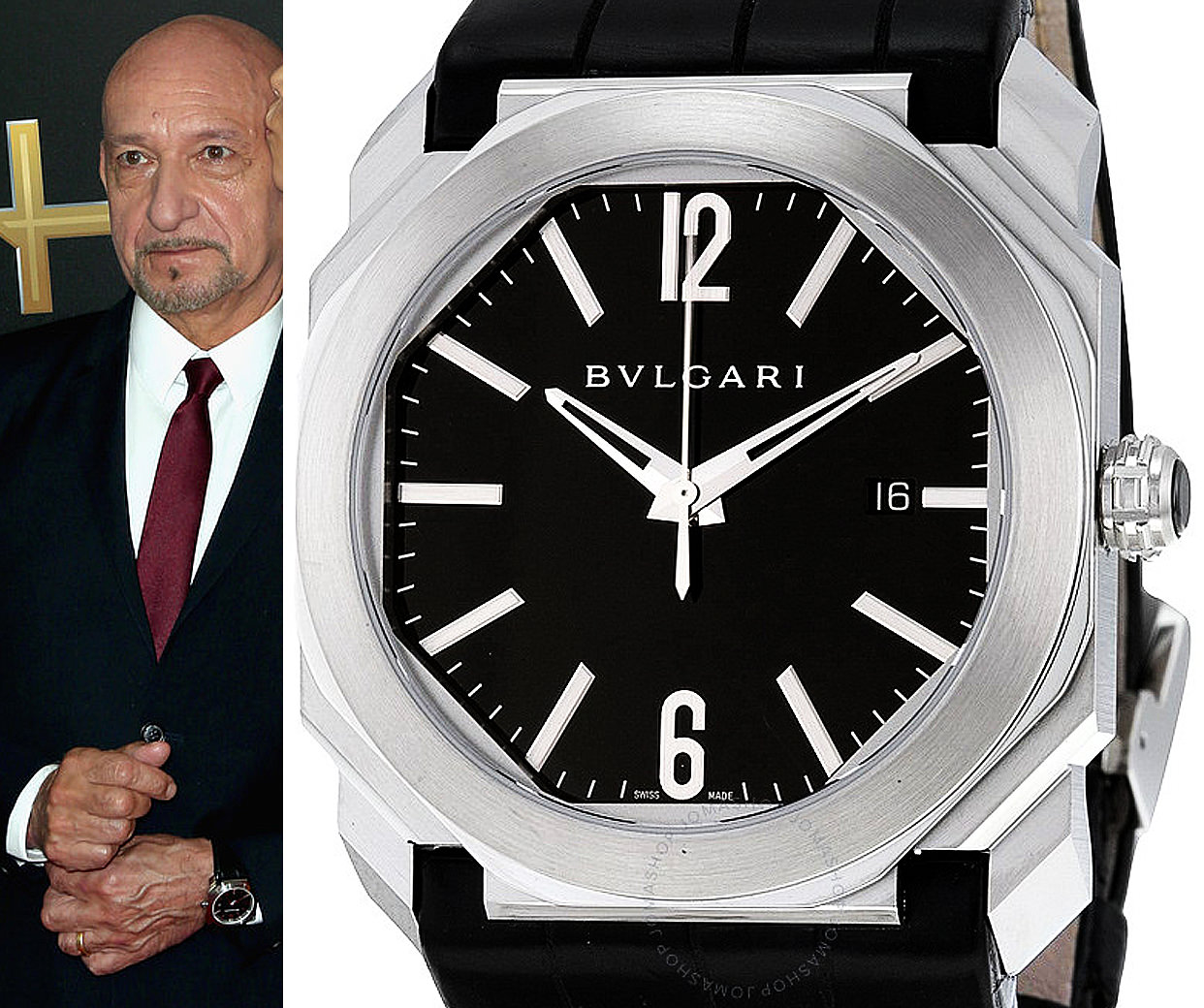 What watch does Ben Kingsley wear? - Almost On Time