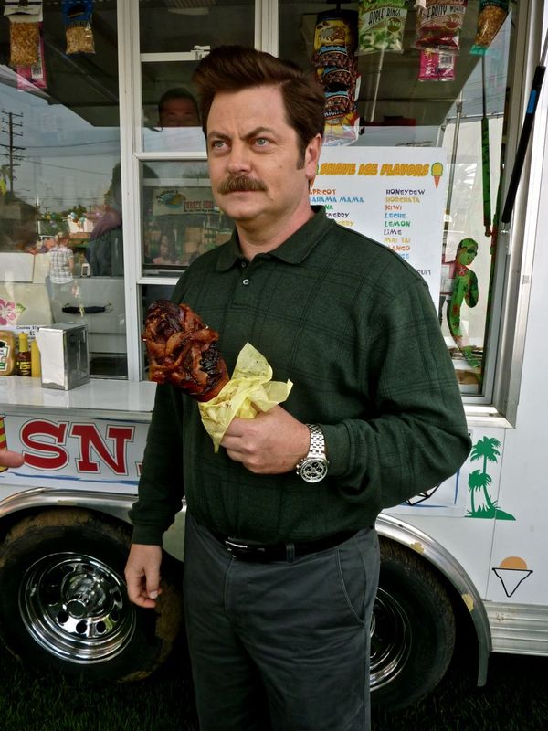 What watch does Ron Swanson wear? Almost On Time