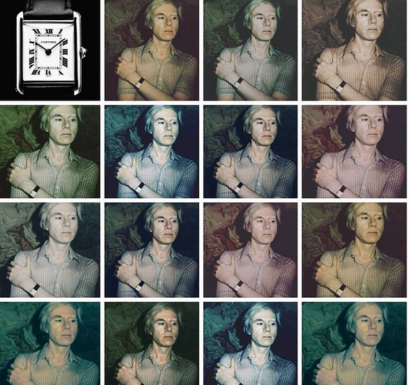 andy warhol cartier tank