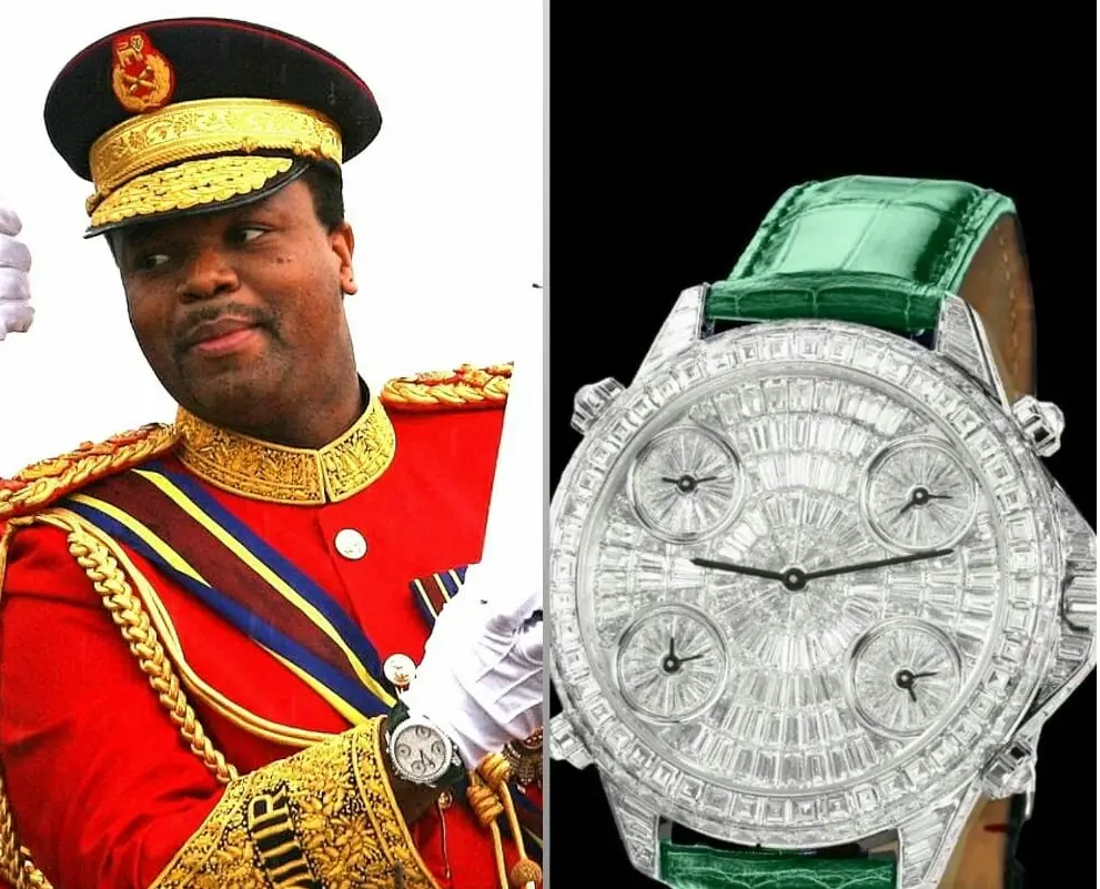 What watch does King Mswati III of Eswatini wear? - Almost On Time