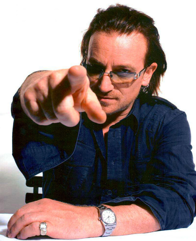 What watch does Bono wear? Almost On Time