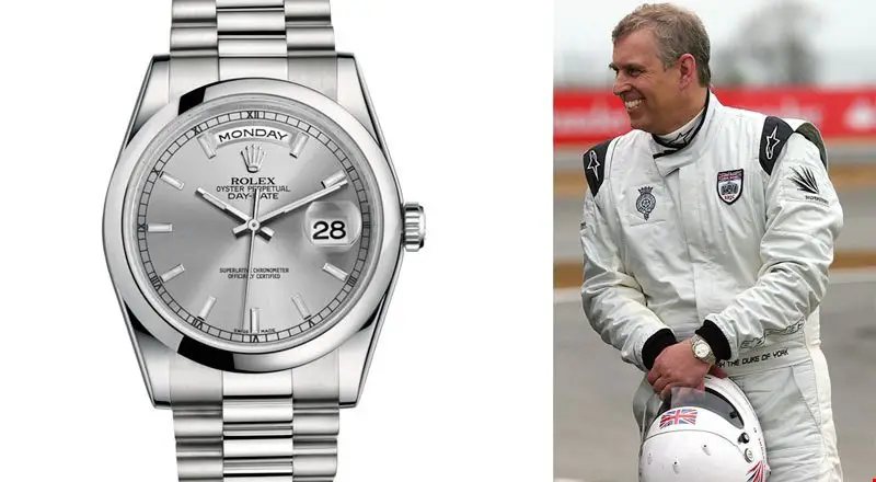 prince andrew rolex