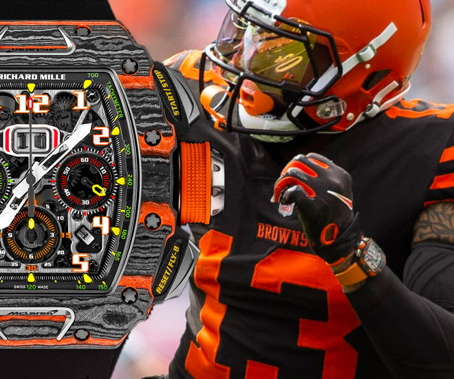 What watch does Odell Beckham Jr. wear? Almost On Time