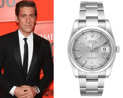 What watch does David Muir wear? - Almost On Time