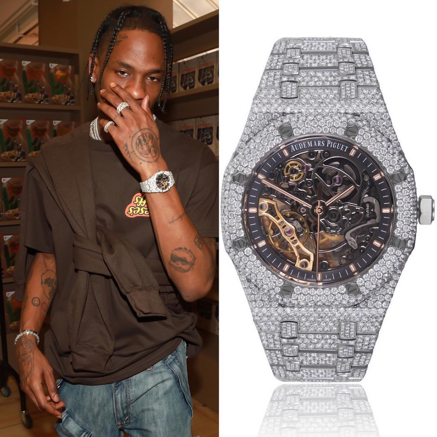 What watch does Travis Scott wear? Almost On Time